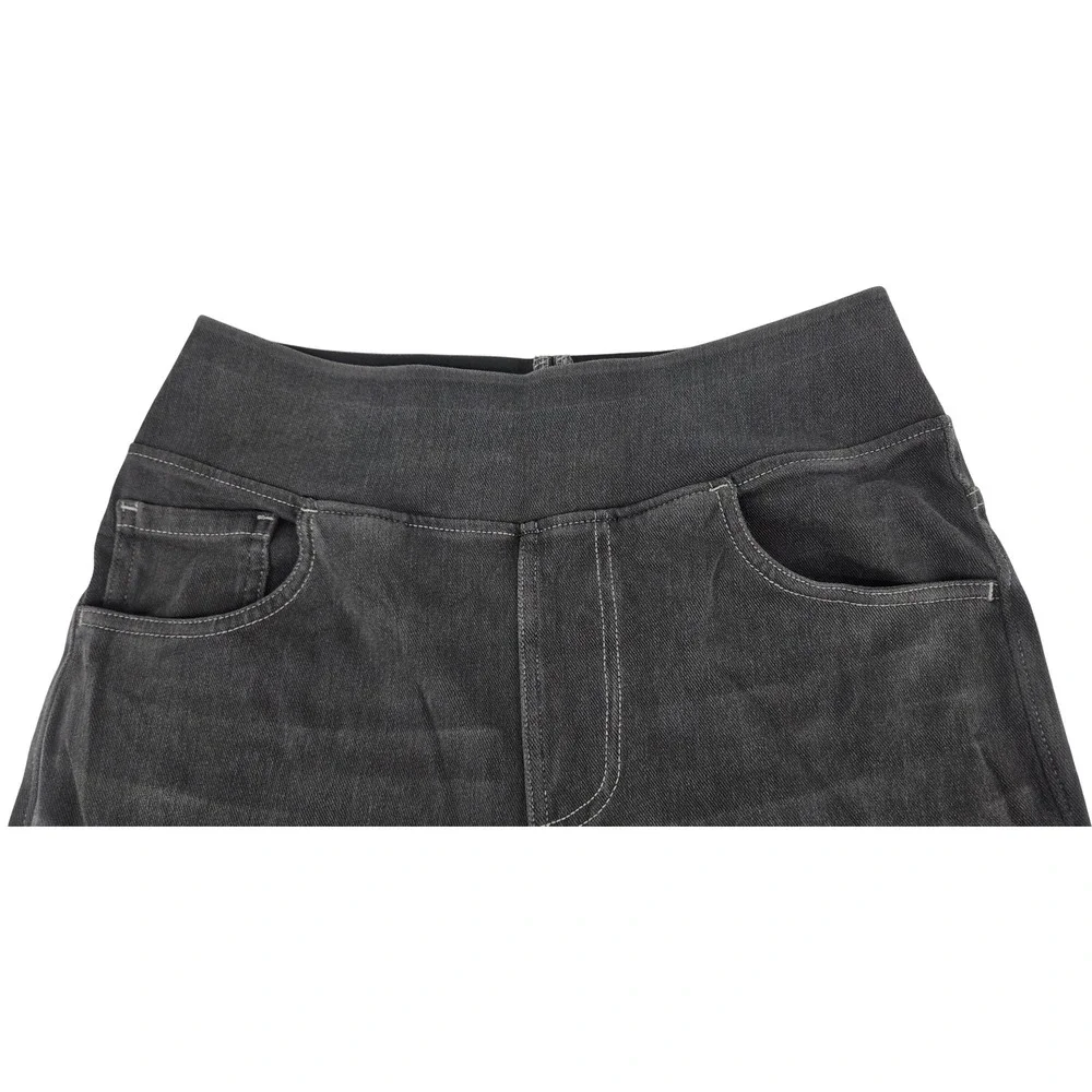 NWT Halara Flex High Waisted Pockets Baggy Wide Leg Washed Casual Jeans Small